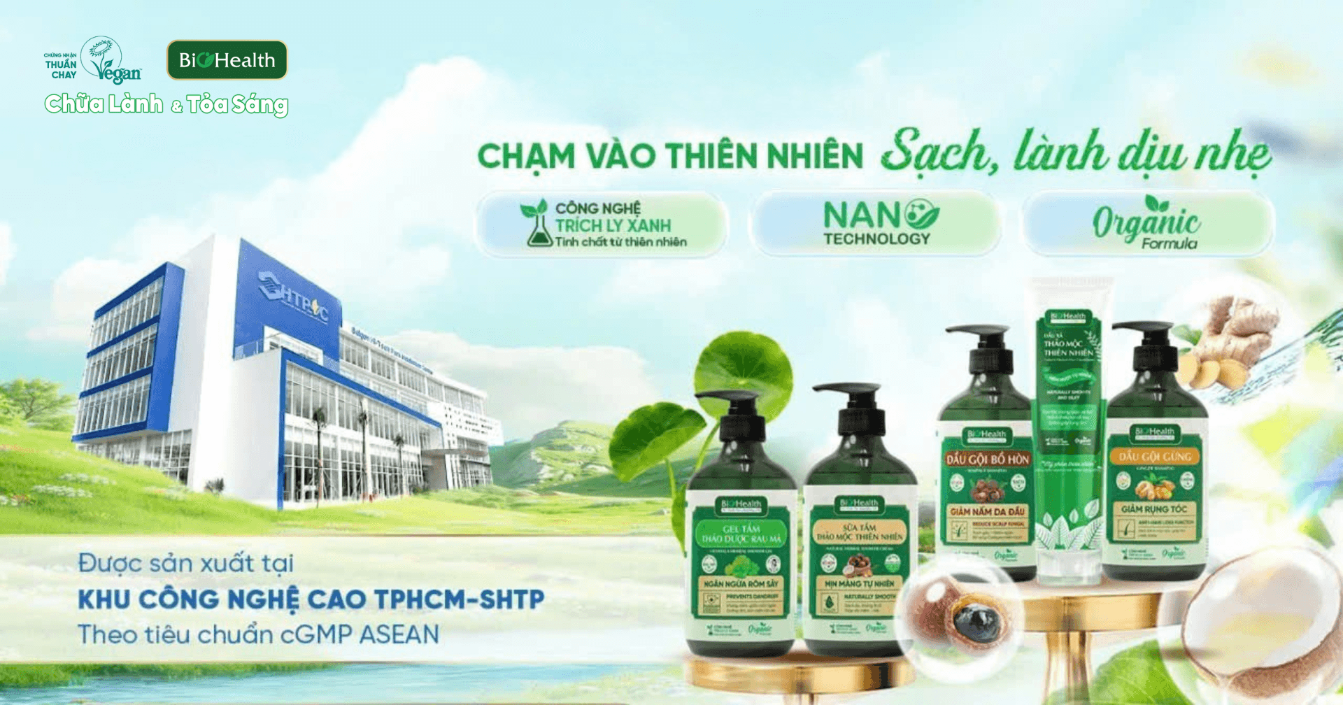 Mỹ phẩm Thiên Nhiên Thuân Chay Việt, Chuẩn Sống Xanh Mỗi Ngày - BioHealth 5
