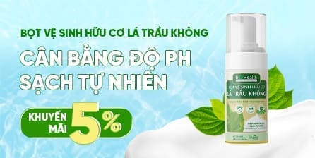 bọt vệ sinh lá trầu không